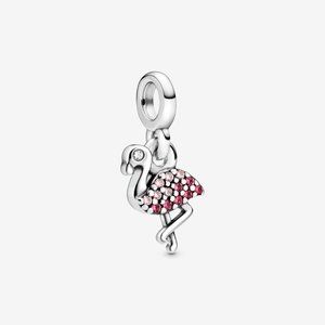 💉Pandora My Pink Flamingo Dangle Charm